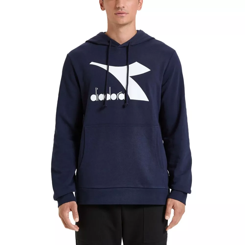 Blue Diadora hooded sweatshirt