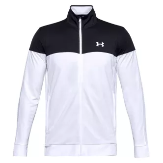 giacca sport full zip bianca under armour