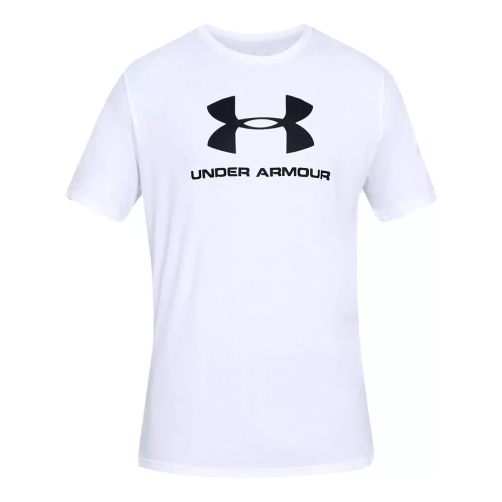 under armour sportstyle white t-shirt