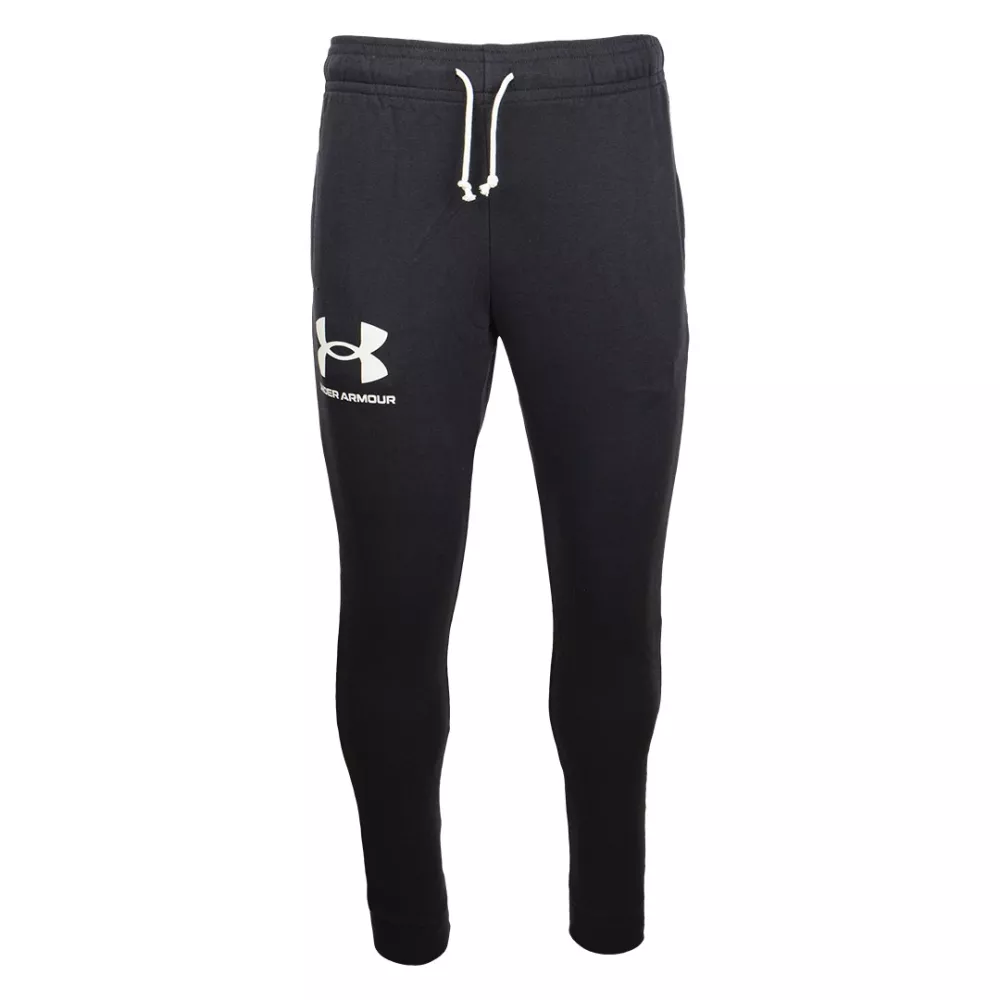 tuta rival terry nera full zip con cappuccio under armour