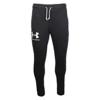 tuta rival terry grigia full zip con cappuccio under armour