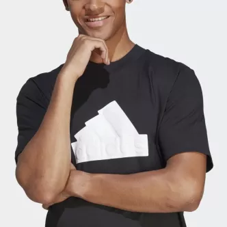 t-shirt nera adidas future icon bos 