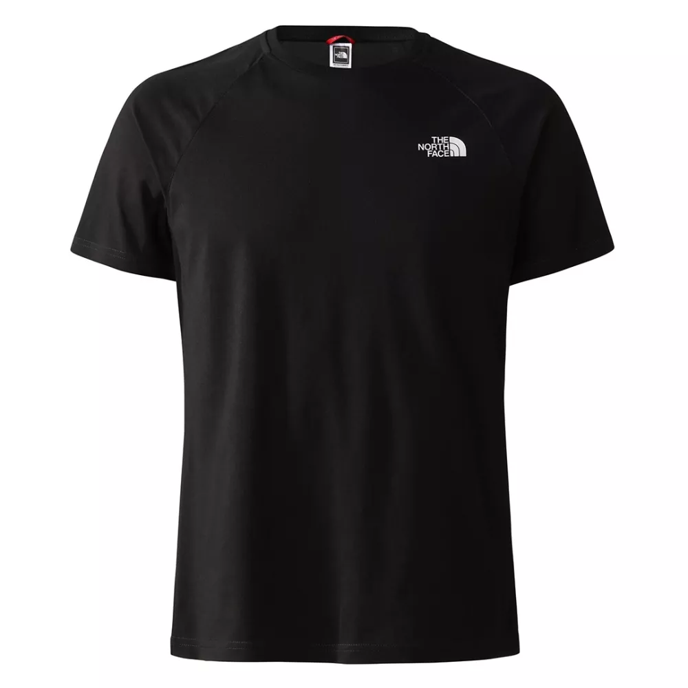 t-shirt nera the north face 