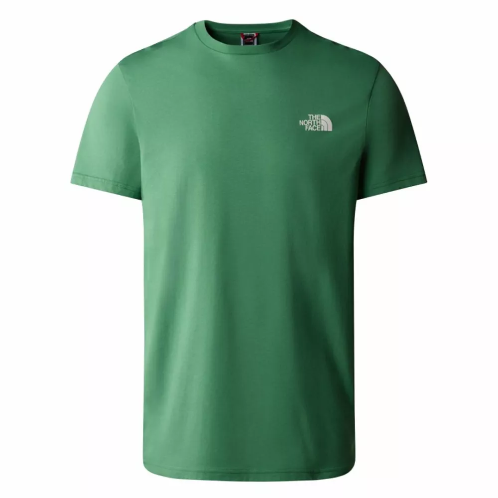 t-shirt the north face verde