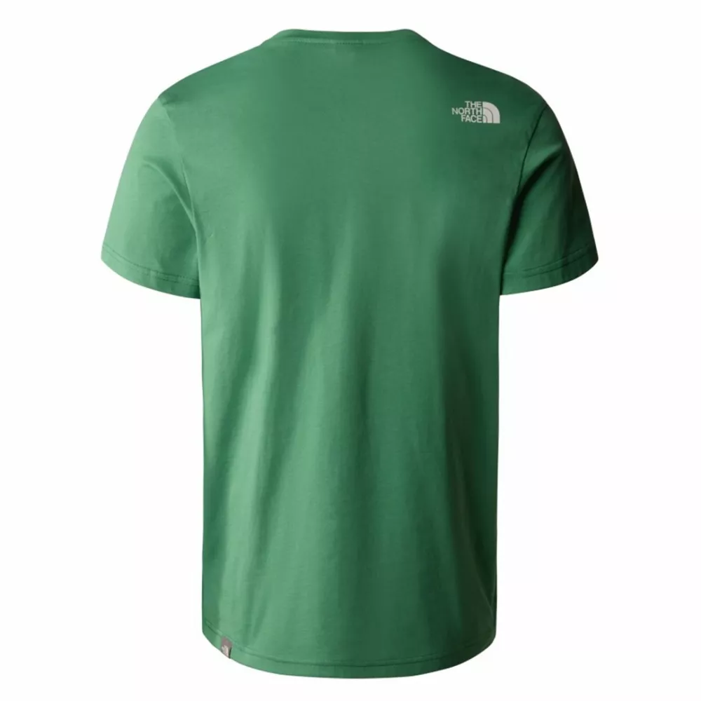 t-shirt the north face verde