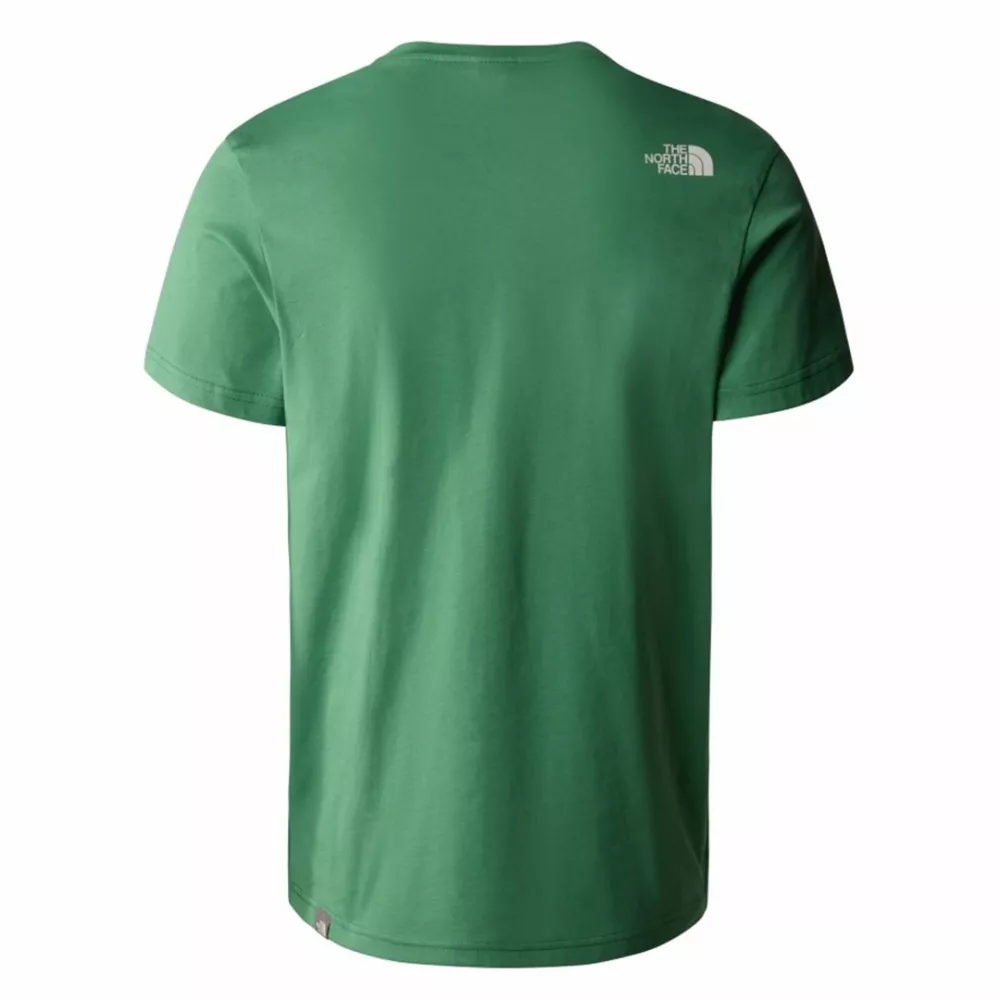 the north face green t-shirt