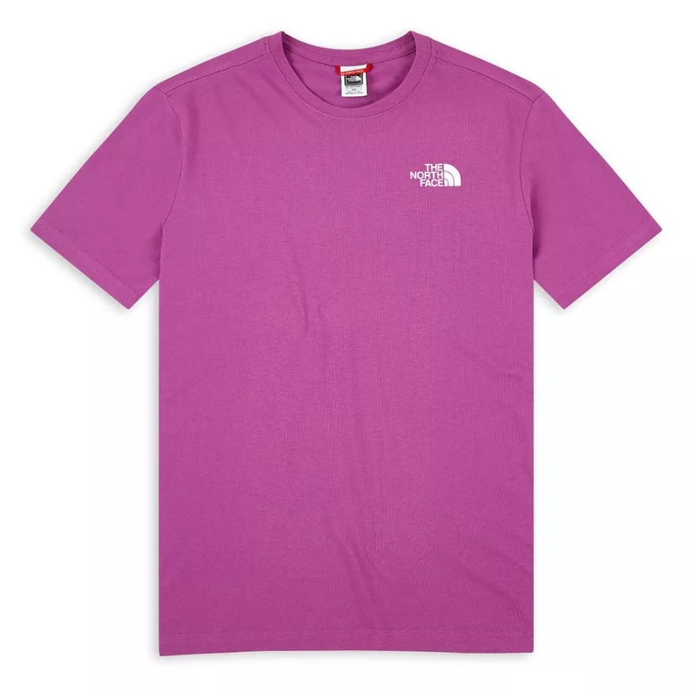 the north face purple heart logo t-shirt