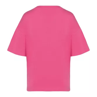 women's oversize booy 180g pink t-shirt