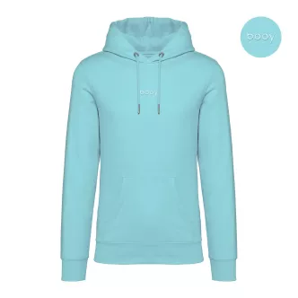 Light blue Booy organic hoodie 