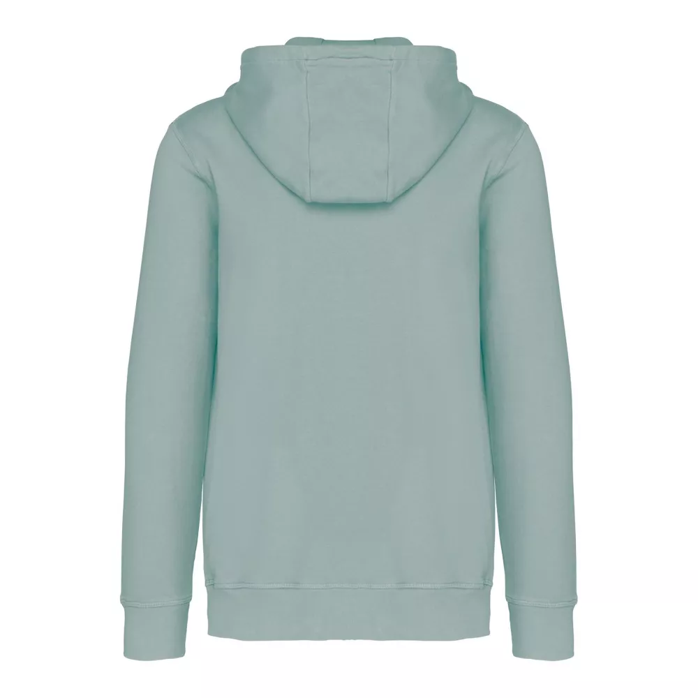 light green unisex booy hooded zip sweatshirt