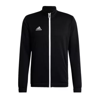 adidas black full zip tracksuit