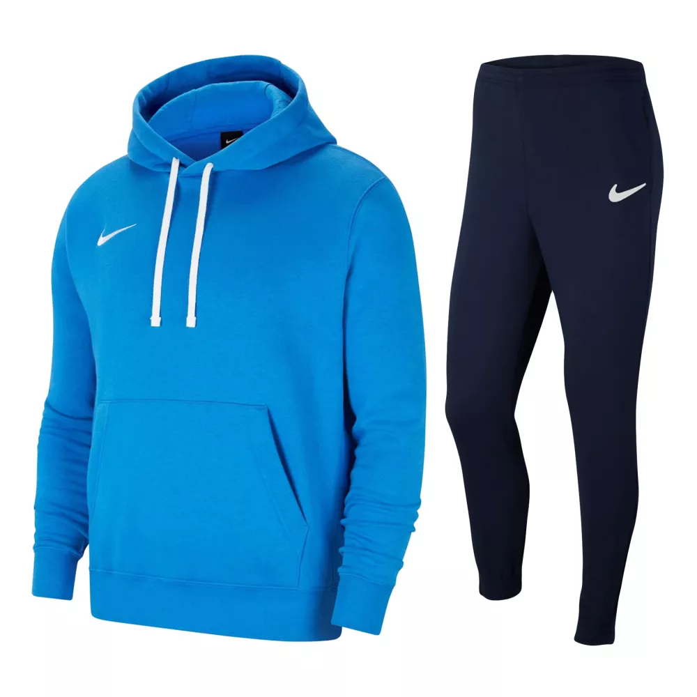 Nike sweatshirt with royal and blue hood