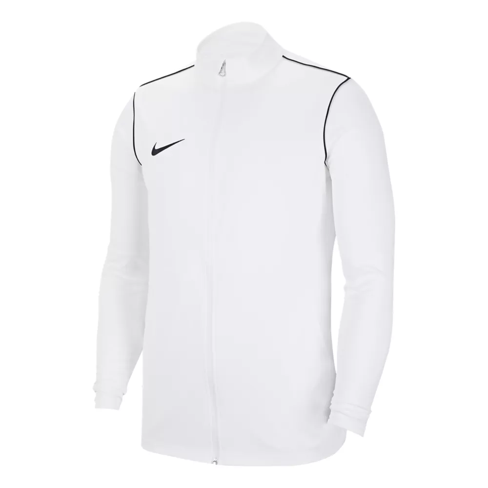 tuta nike park ful zip bianca e nera