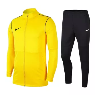 Nike park full zip yellow tracksuit