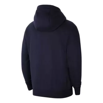 felpa full zip nike park blu con cappuccio 