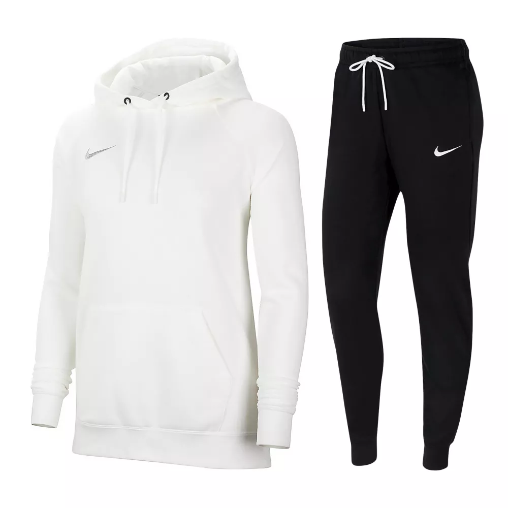 Nike women s white hooded sweatshirt tracksuit