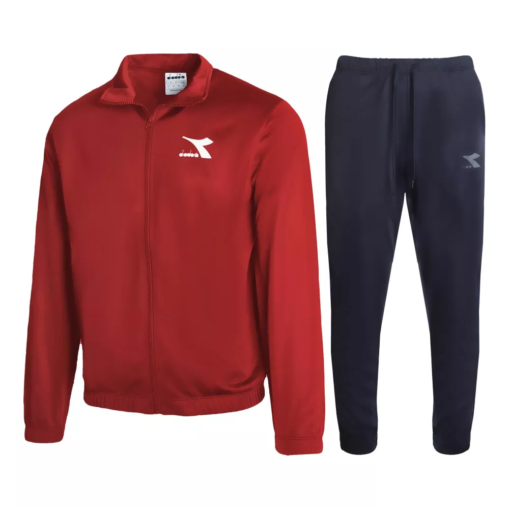 diadora fz core red tracksuit