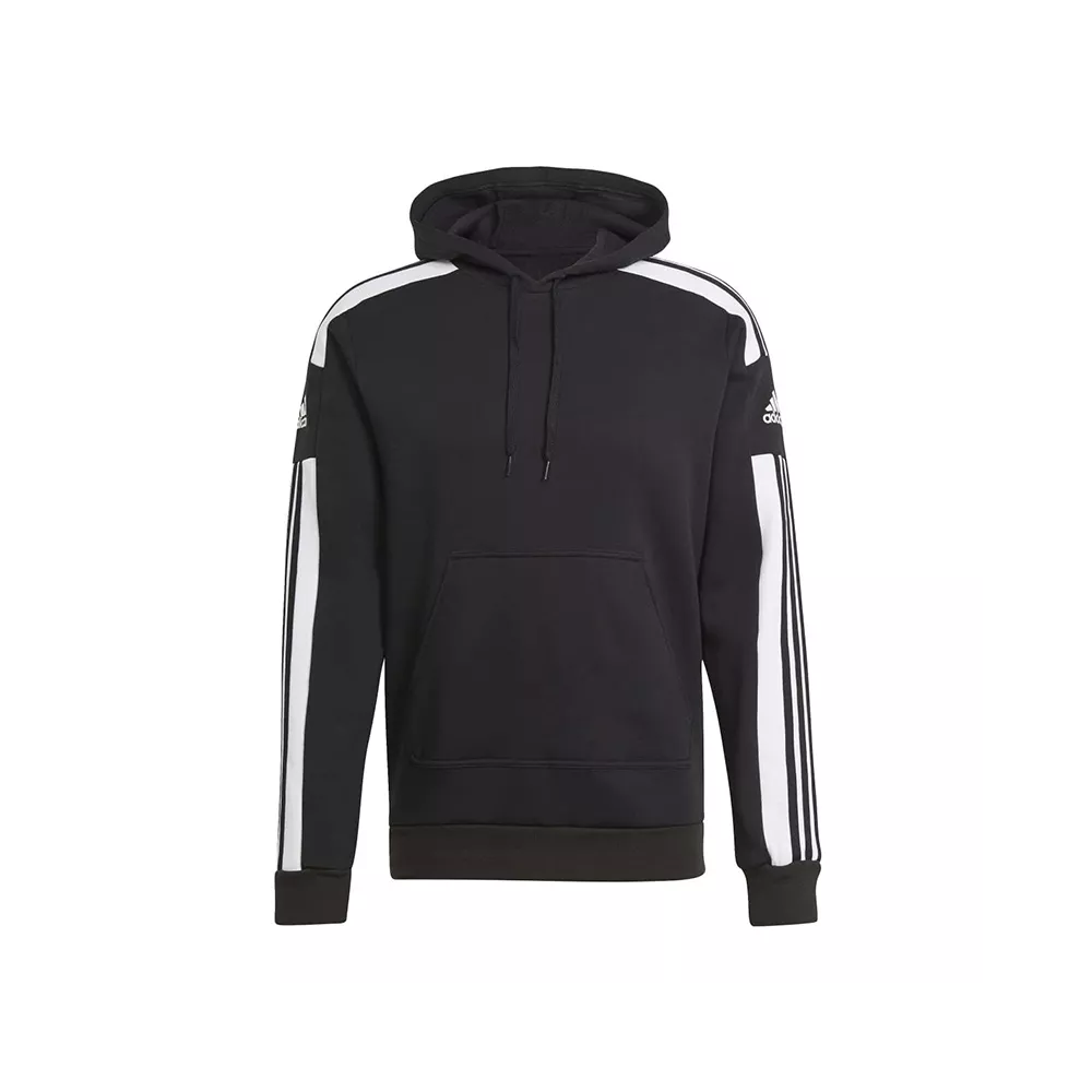 felpa con cappuccio sweat adidas nera