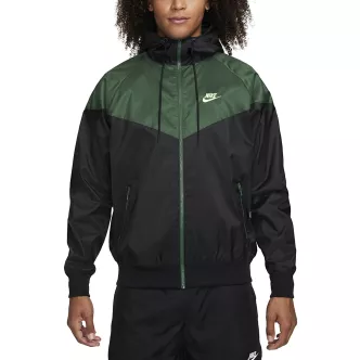 green nike sportswear windproof jacket