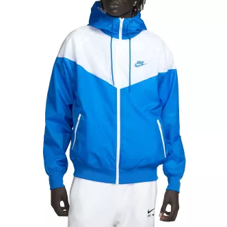 light blue nike sportswear windproof jacket