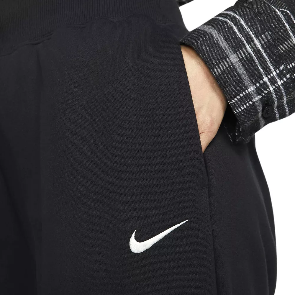 women's oversized nike sweatpants in black