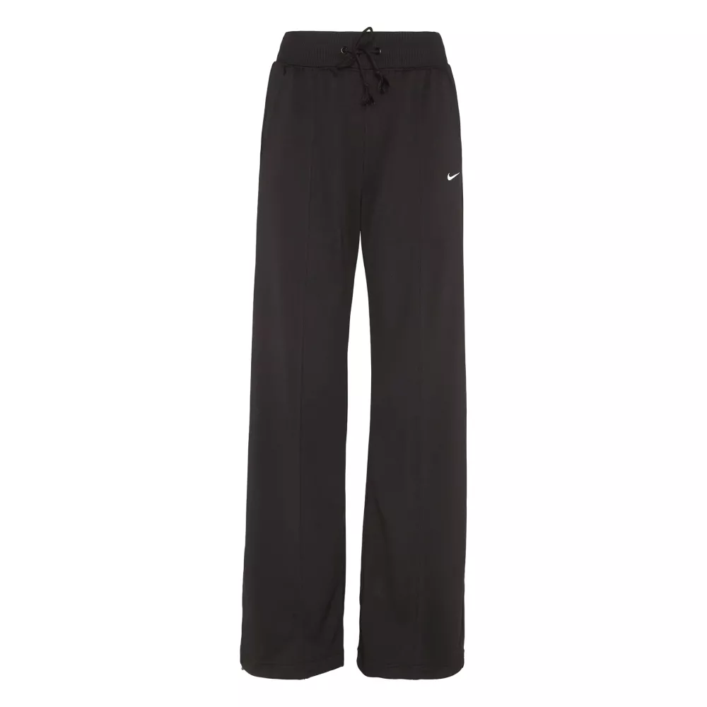 pantaloni felpati palazzo nike oversize donna neri