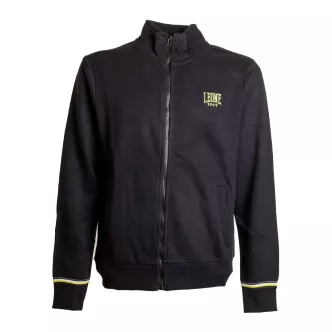 tuta nera Leone 1947 college ash full zip