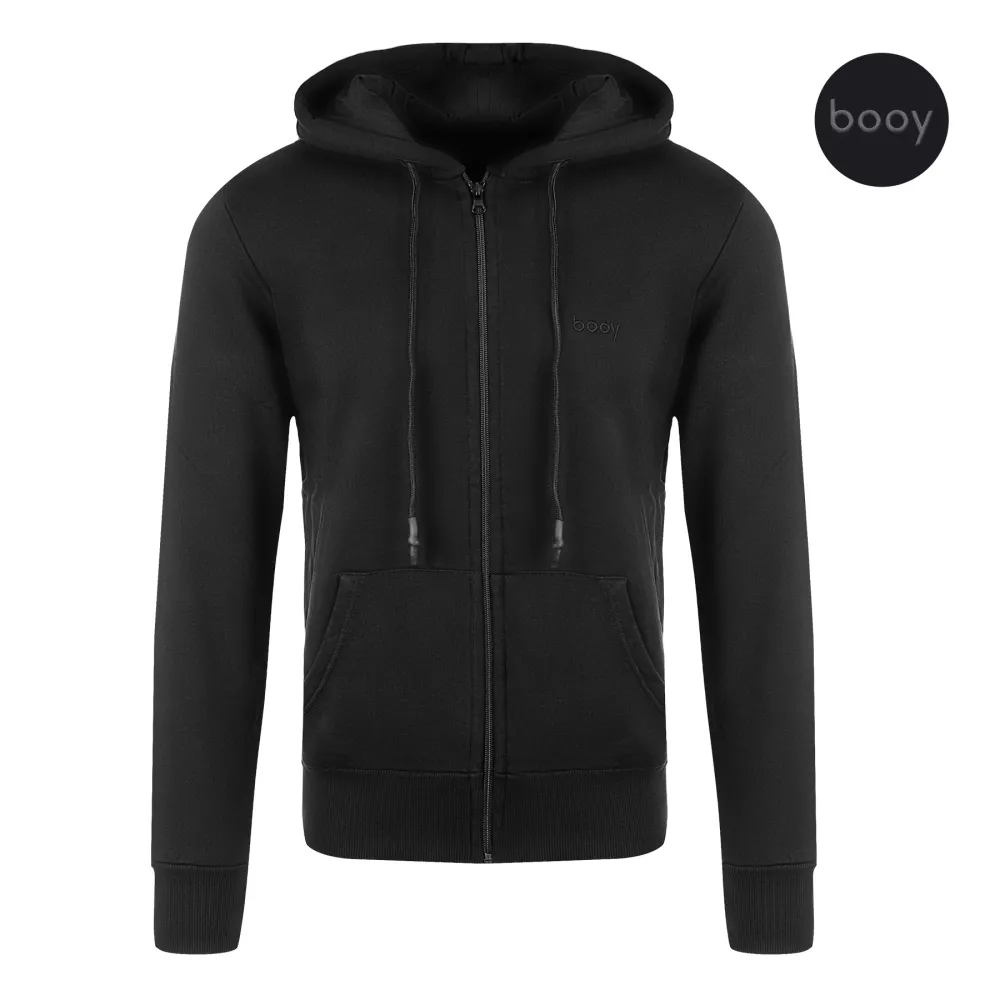 Felpa Booy Full Zip nera