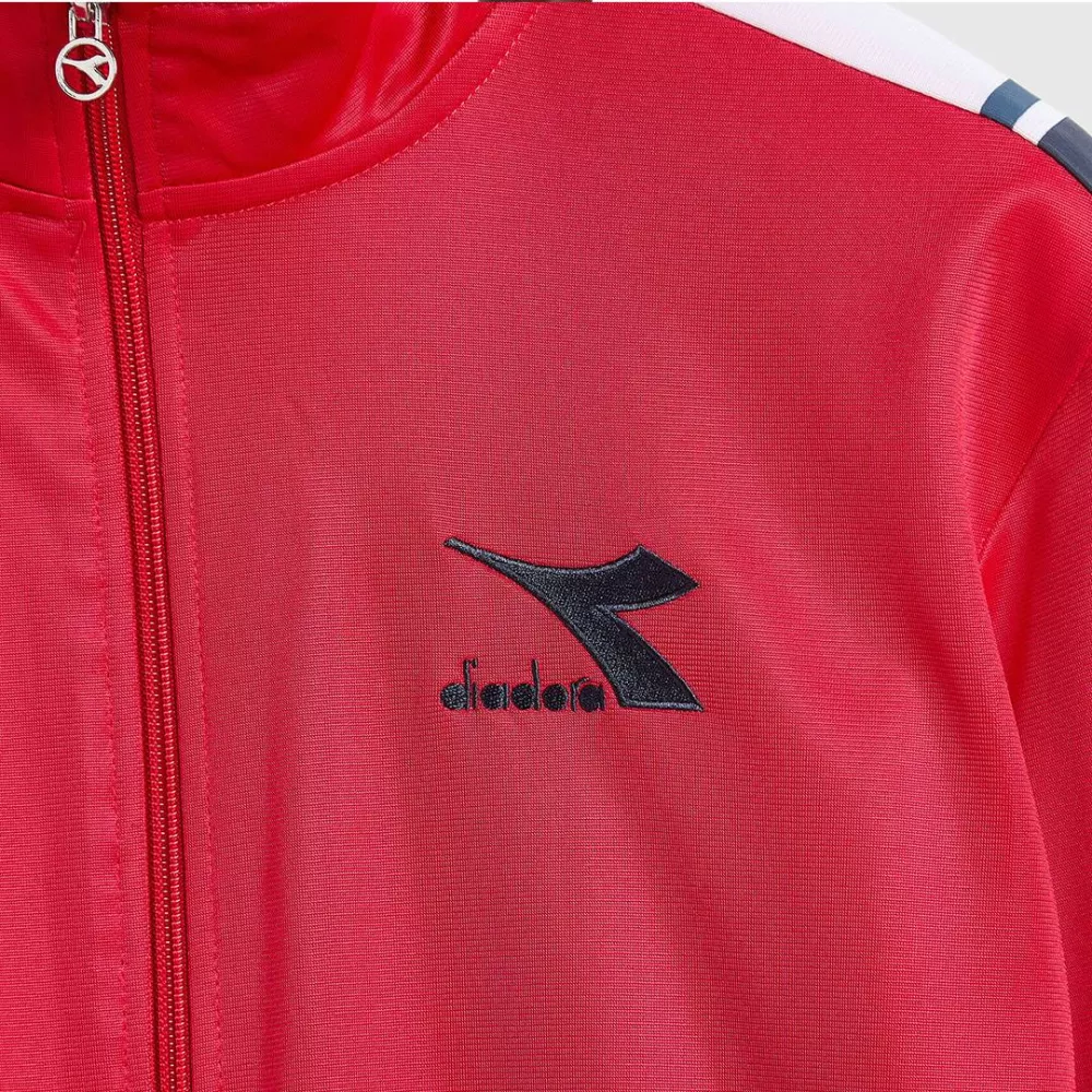 Diadora FZ chromia suit in red and blue