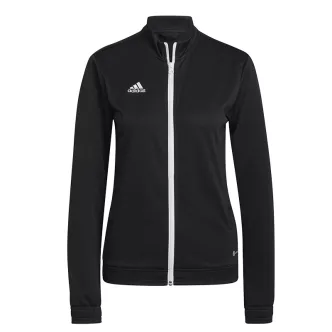 adidas black women's full zipper jacket