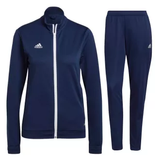 adidas Sportswear Womens Linear Tracksuit - Navy