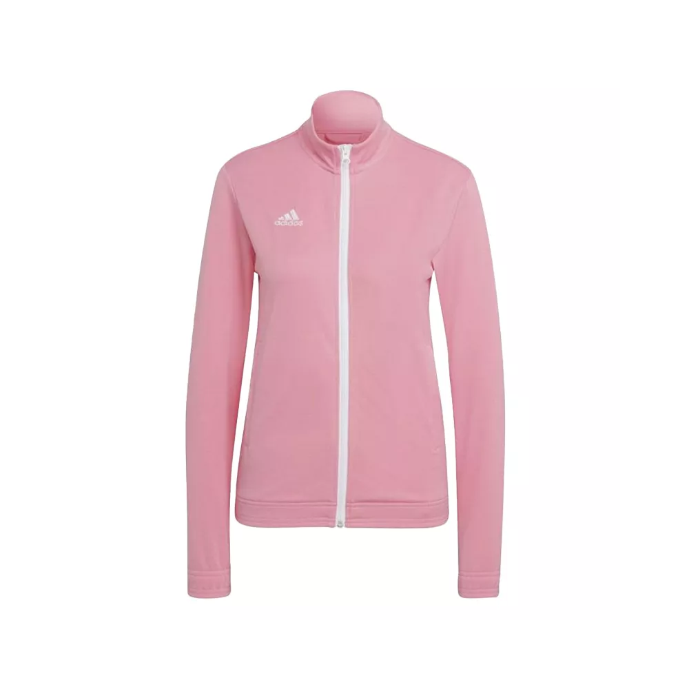 Women's Pink adidas full zip tracksuit