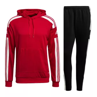 Red Adidas Men's Hoodie