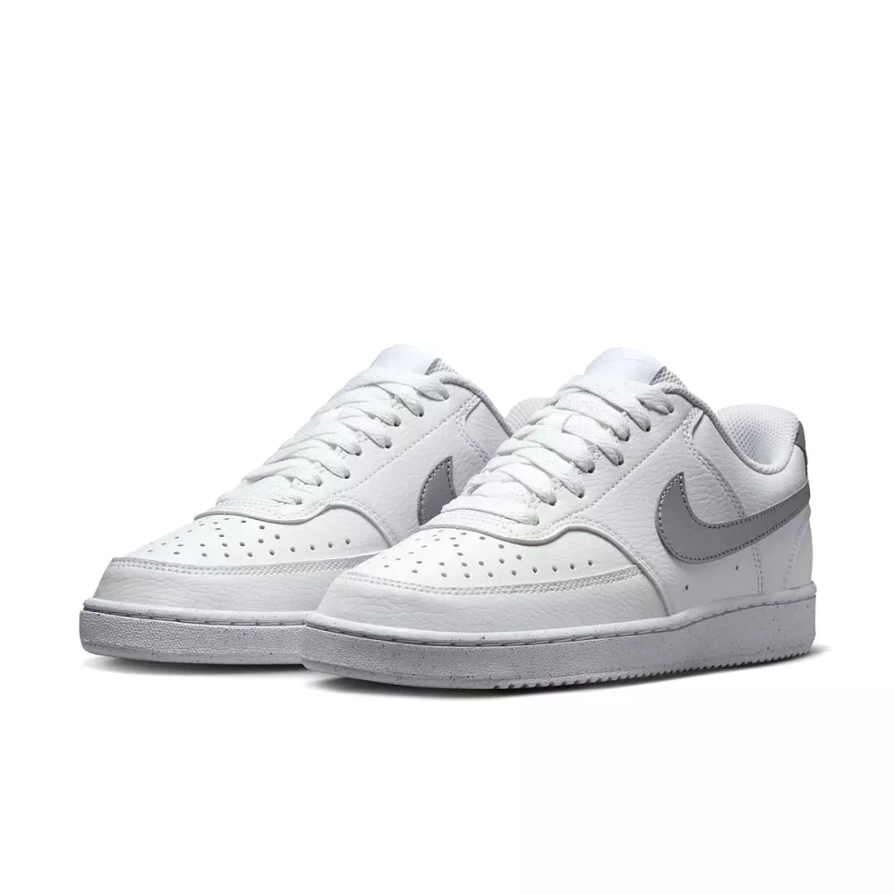 scarpe nike court donna argento