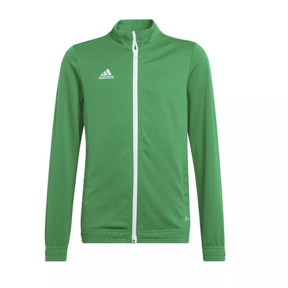 Adidas green full zip children's tracksuit