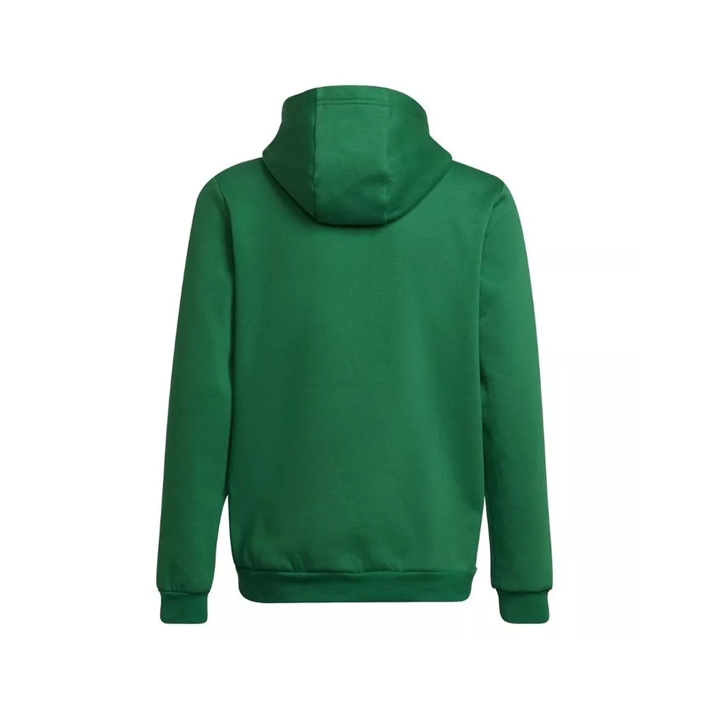 tuta felpata cappuccio bambino adidas verde 