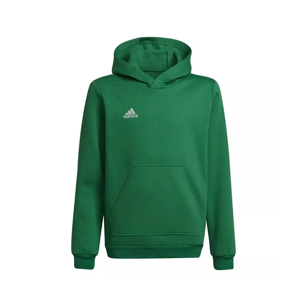 tuta felpata cappuccio bambino adidas verde 