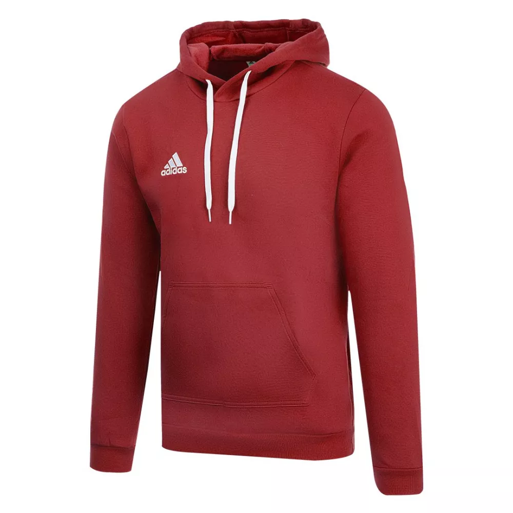 Felpa adidas clearance rossa con cappuccio