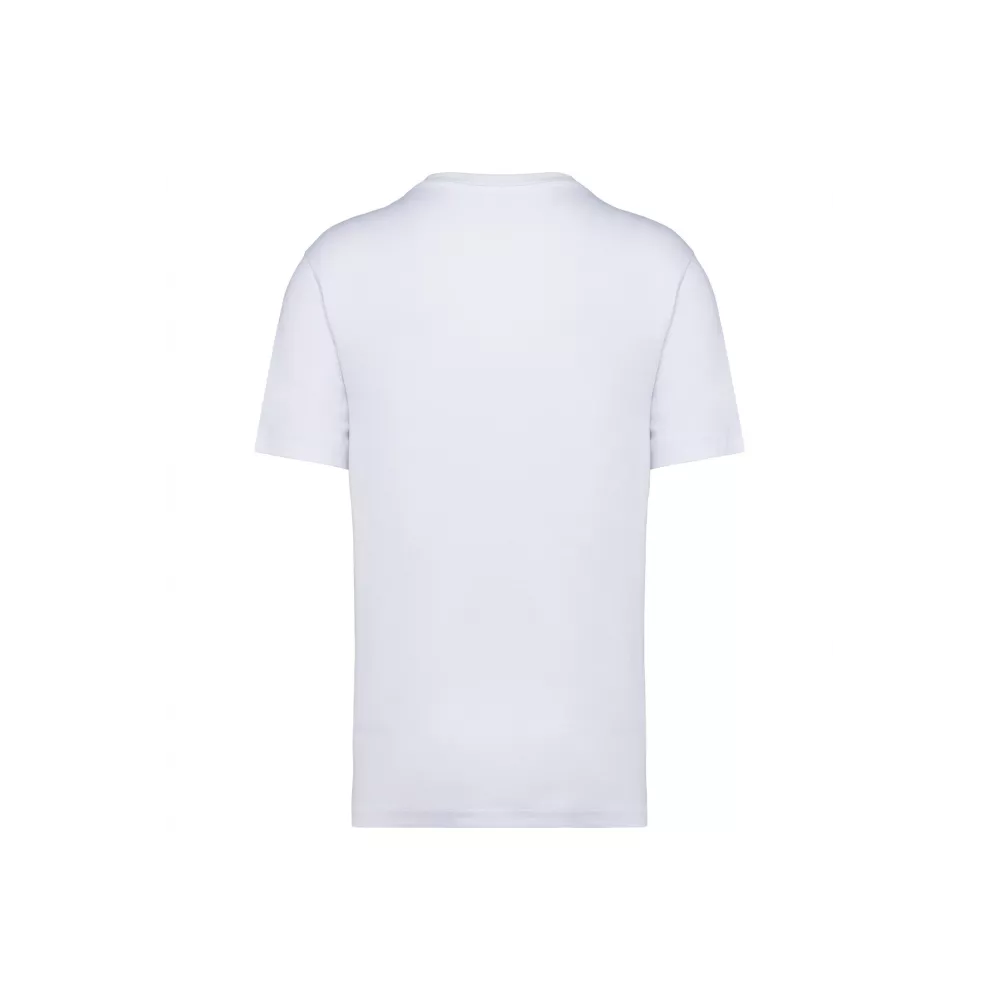 men's t-shirt bottom rounded head booy 155g white 