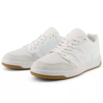 scarpa unisex new balance sneakers 480 bianco e beige