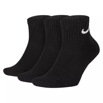 Nike Black Everyday 3 pair ankle Socks