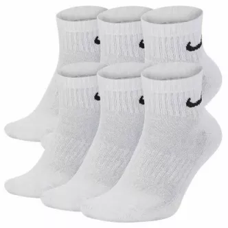 Nike White Everyday 3 pair ankle Socks