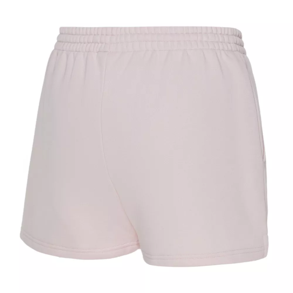 New Balance French Terry pink woman shorts