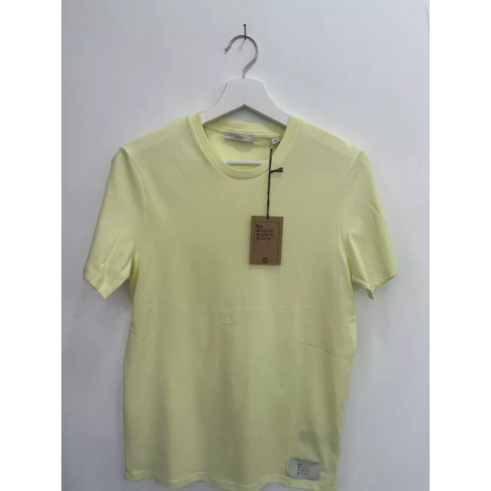 T-shirt Unisex di colore giallo Booy