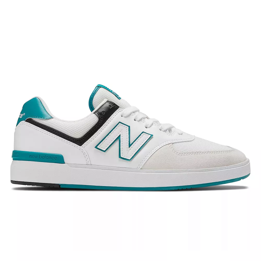 new balance 574 white unisex shoes