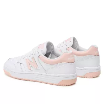 unisex lifestyle shoe new balance 480 white and pink