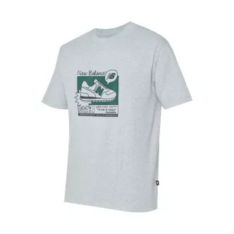 T-shirt New Balance Relaxed Athletic Grey 
