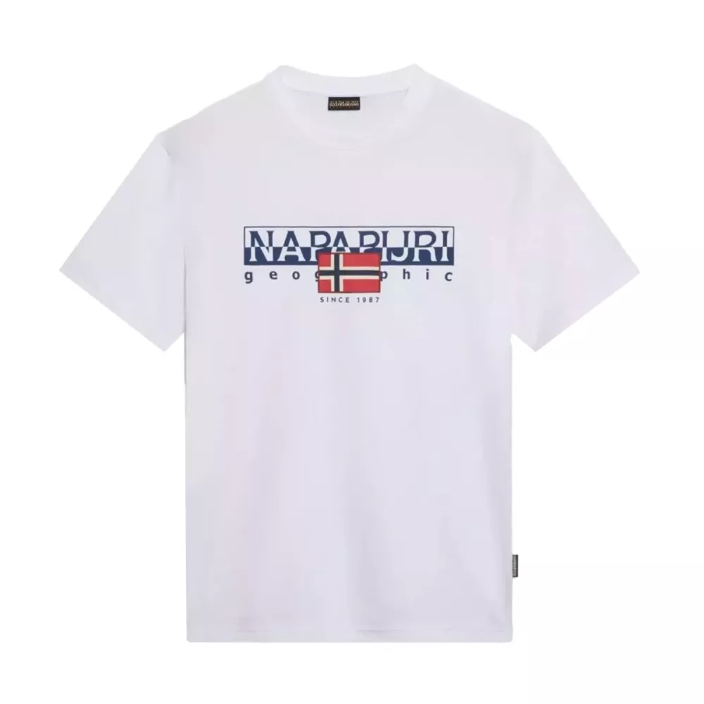 Napapijri Men's Black Kasba T-shirt
