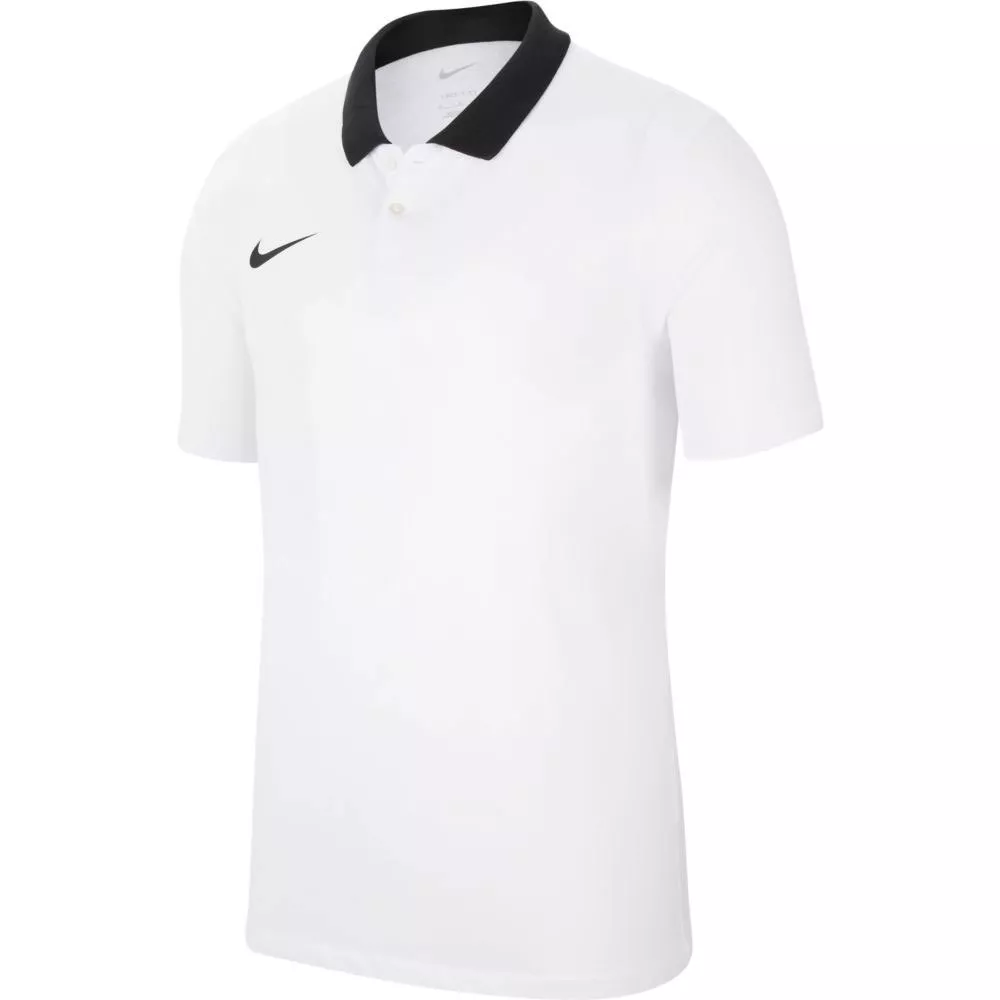 gray nike swoosh t-shirt on sleeve