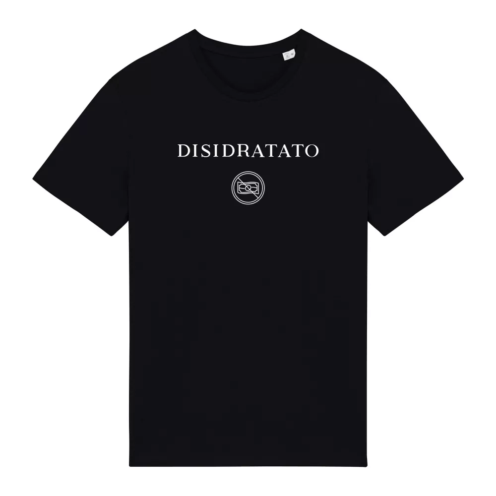 disidratato black t-shirt